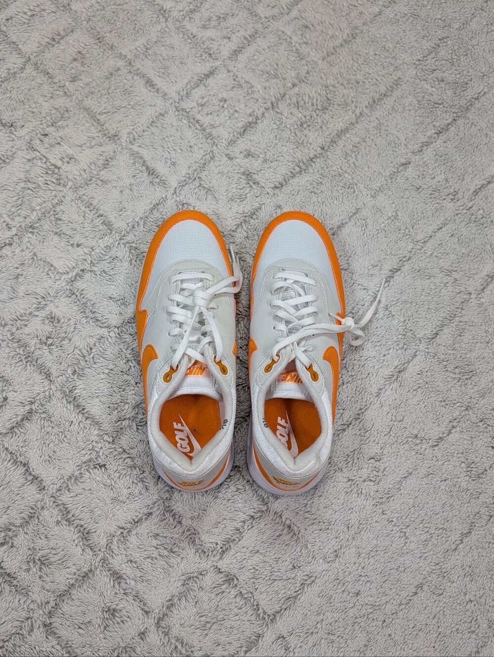 Nike Air Max 1 86 OG Big Bubble White Ceramic Golf Shoes Mens 8.5 DV1403-118 - Picture 6 of 8